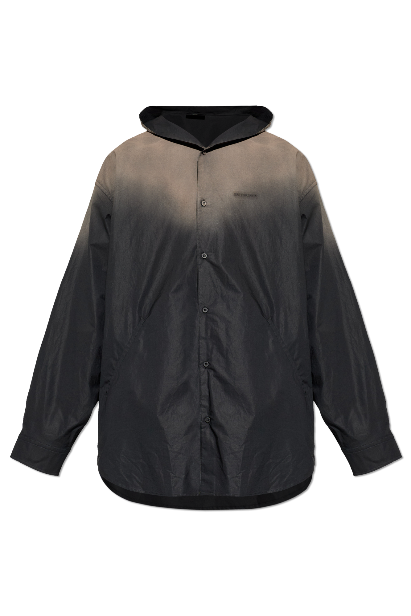 Balenciaga 'Oversize' shirt with hood | Men's | Vitkac